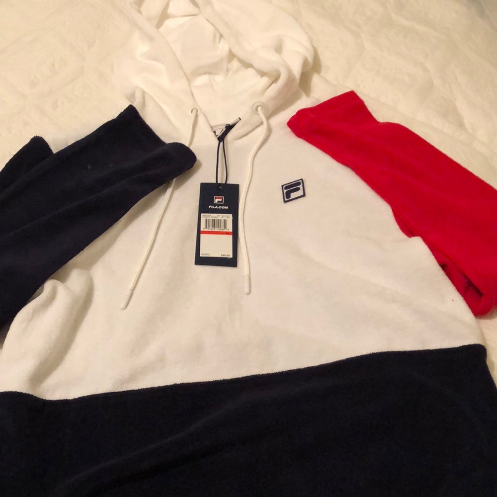 Multicolored sweat top